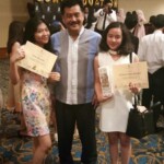 Mr. Temmy with Best Trainee Student in Ritz Carlton