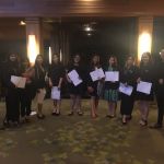 IULI students that participated as VIP guide, (from left to right) Raditya Rama (MGT), Nanda Vima Tasha (INR), Aluna Khansa (INR), Lidia Kristi Agustina (INR), Sarah Desanty (IBA), Sheila Nur Amalina (INR), Andrea Jane Karmajana (INR), Nikita Gozali (HTM), Amaliya Fardiyani Wijaya (CME), Chikita Rini (INR), Adrian Arney (INR) at Damai Indah Golf on Feb. 20, 2017